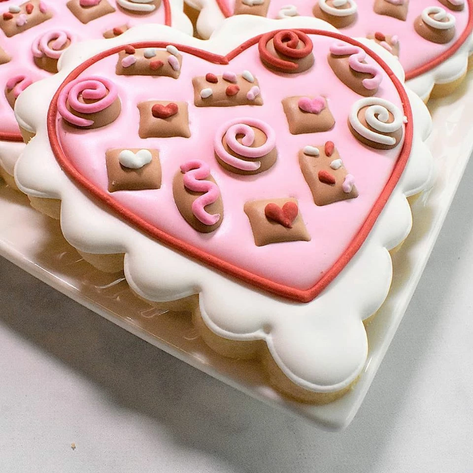 Ann Clark Heart Scalloped Cookie Cutter Cutters 4 Ann Clark Heart Scalloped Cookie Cutter Cutters