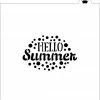 Cookie Countess Stencils Hello Summer Lemon Stencil 2 Cookie Countess Stencils Hello Summer Lemon Stencil