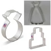 Ann Clark Here Comes The Bride Cookie Cutter Set 2 Ann Clark Here Comes The Bride Cookie Cutter Set