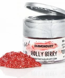 Holly Berry The Sugar Art Diamondust Supplies