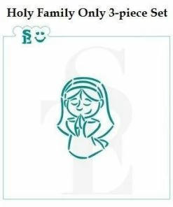 Stencil Expression Stencils Nativity Holy Family PYO SE Stencil Set