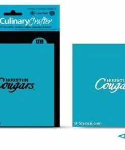 Cookie Countess University Of Houston Cougars College Stencil Stencils