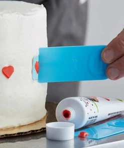 Supplies Ateco Icing 2pc Blue Scraper Tools