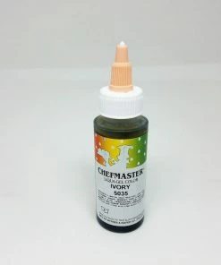 Linneas Supplies Ivory 2.3oz Chefmaster LIQUA-GEL