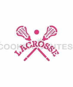 Cookie Countess Lacrosse Stencil