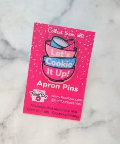 Claire Supplies Let's Cookie It Up! Apron Pin