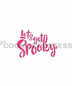 Cookie Countess Let's Get Spooky Stencil