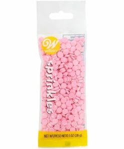 Wilton Light Pink Confetti SMALL Sprinkle Pouch Supplies