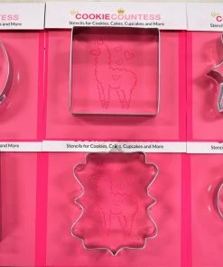 Cookie Countess Stencils Llama PYO Stencil