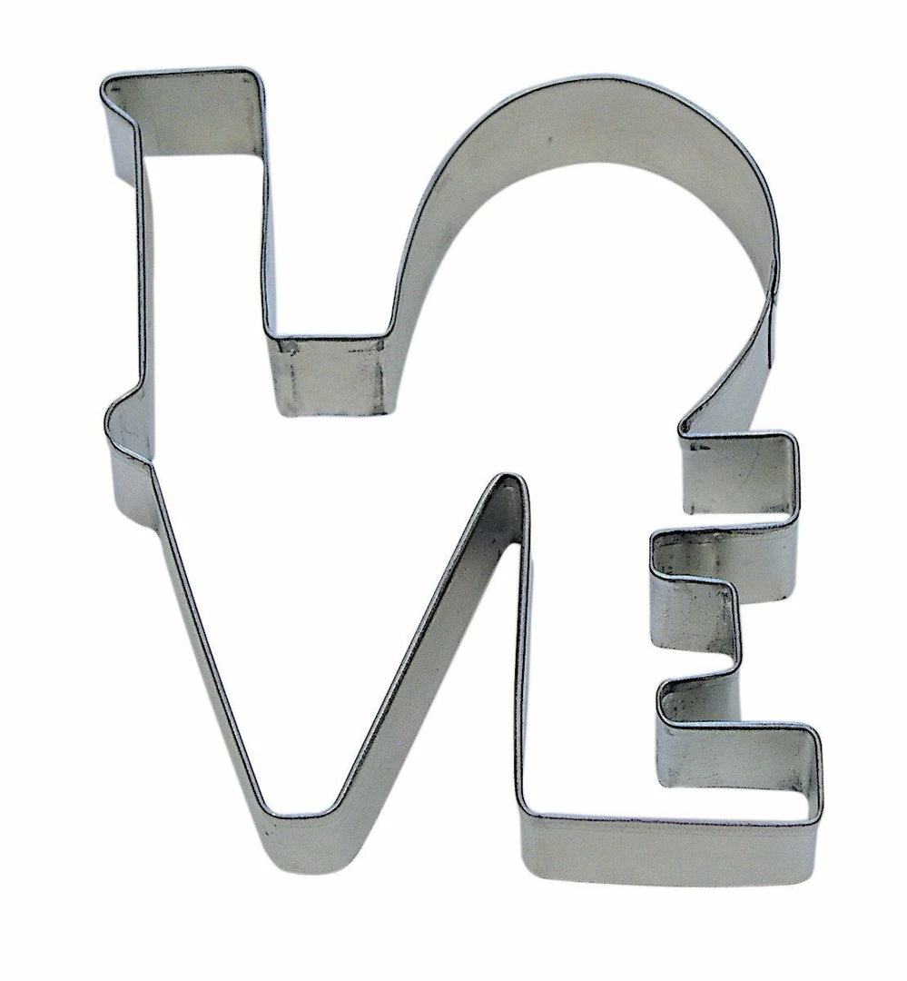 R&M International LOVE Cookie Cutter 3 R&M International LOVE Cookie Cutter