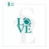 Stencil Expression Stencils LOVE Football SE Stencil
