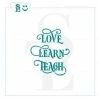 Stencil Expression Love Learn Teach SE Stencil 1 Stencil Expression Love Learn Teach SE Stencil