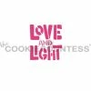 Cookie Countess Love And Light Stencil Stencils 1 Cookie Countess Love And Light Stencil Stencils