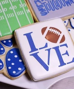 Stencil Expression Stencils LOVE Football SE Stencil