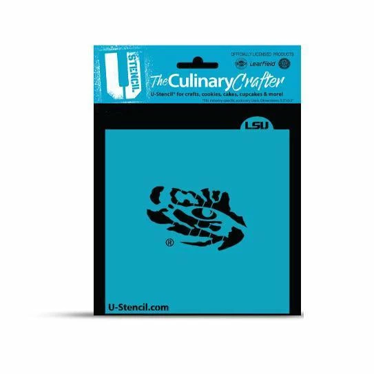 Cookie Countess Stencils Louisiana State LSU TIGER EYE College Stencil 3 Cookie Countess Stencils Louisiana State LSU TIGER EYE College Stencil