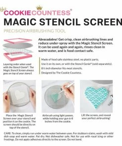 Cookie Countess Stencils Magic Stencil Screen
