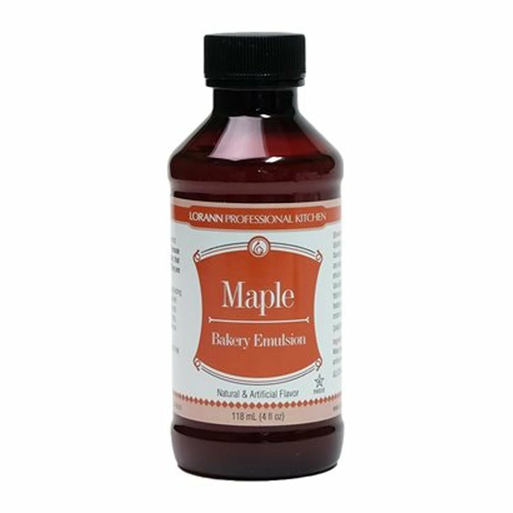 Supplies Maple Lorann Baking Emulsion 4 Oz. 3 Supplies Maple Lorann Baking Emulsion 4 Oz.