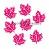 Cookie Countess Maple Leaves Stencil