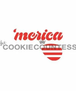Cookie Countess Merica 2pc Stencil Stencils 7 Cookie Countess Merica 2pc Stencil Stencils