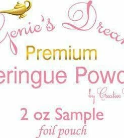 Creative Cookier Supplies 2oz SAMPLE Meringue Powder From Genie's Dream (BAG)