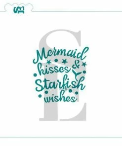 Stencil Expression Stencils Mermaid Kisses SE Stencil
