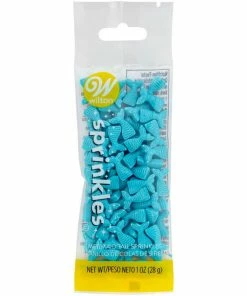 Wilton Supplies Blue Mermaid Tail SMALL Sprinkle Pouch