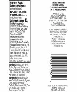 Wilton Supplies Blue Mermaid Tail SMALL Sprinkle Pouch