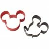 Wilton Cutters Mickey Mouse 2 Pc Cutter Set