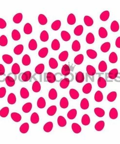 Cookie Countess Mini Eggs Stencil