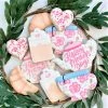 Flour Box Bakery Cutters Mother's Day Tea Cookie Decorating Kit