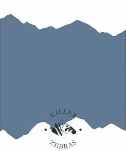 Killer Zebras Mountain Range KZ Stencil