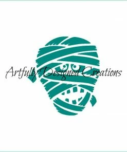 Bee Baked Art Mummy Face ADC Stencil Stencils