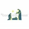 Cookie Countess Nativity 2pc Stencil Stencils