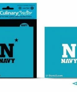 Cookie Countess Navy N College Stencil Stencils
