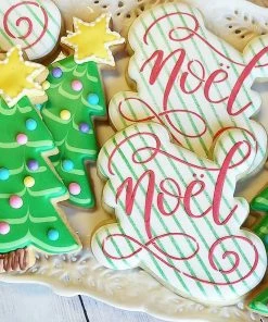 Killer Zebras Noel KZ Cookie Cutter And Stencil SET 9 Killer Zebras Noel KZ Cookie Cutter And Stencil SET