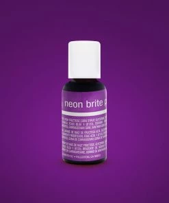 Linneas Neon Bright Purple .70oz Chefmaster LIQUA-GEL