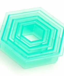 American Crafts Hexagon Nested Cookie Cutter Sugarbelle Set Cutters