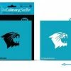 Cookie Countess Stencils Northwestern Wildcat College Stencil