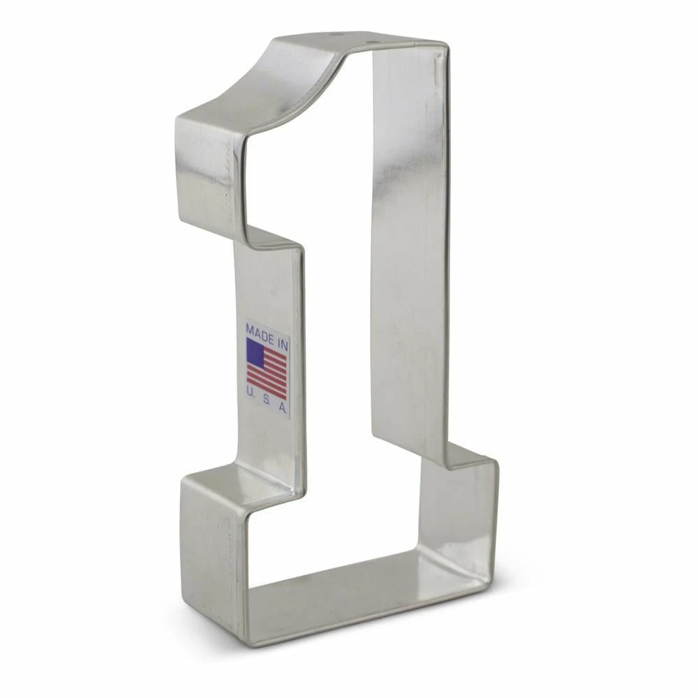 Number 1 Large Ann Clark Cookie Cutter 3 Number 1 Large Ann Clark Cookie Cutter