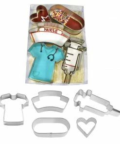 R&M International Nurse Cookie Cutter Set