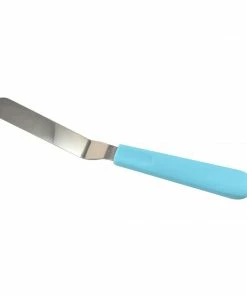 R&M International Blue Offset Spatula Supplies