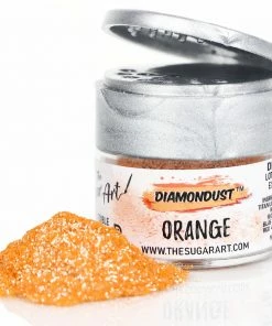 Orange The Sugar Art Diamondust Supplies
