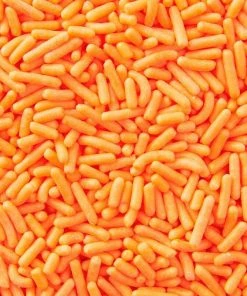 Wilton Orange Jimmies SMALL Sprinkle Pouch Supplies