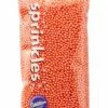 Wilton Orange Nonpareils SMALL Sprinkle Pouch Supplies