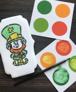 PYO ST. PATRICK Paint Palette Cookie Countess (12 Palettes) BULK Supplies