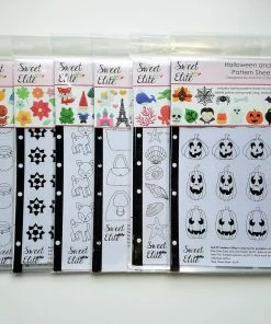 Sweet Elite Pattern Sheets For Royal Icing Transfers BUNDLE
