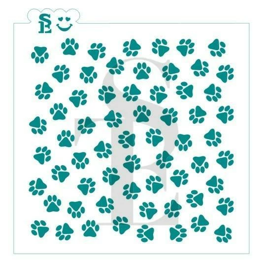 Stencil Expression Stencils Paw Prints Background SE Stencil 3 Stencil Expression Stencils Paw Prints Background SE Stencil