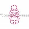 Cookie Countess Stencils Penguin With Heart PYO Stencil