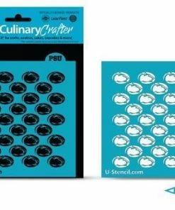 Cookie Countess Penn State Lion Repeat College Stencil Stencils