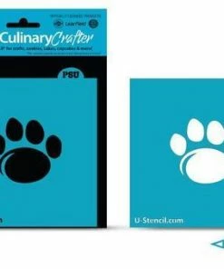 Cookie Countess Penn State Paw College Stencil